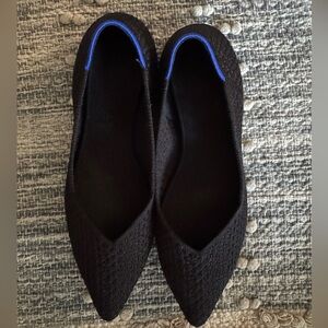Rothy's Black and Blue Women's Flats